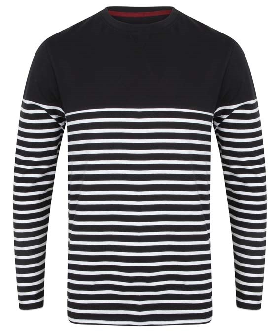 Long sleeve Breton striped T