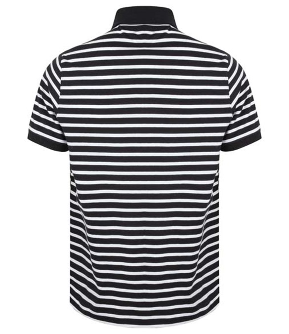 Striped Jersey polo shirt