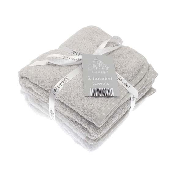 Baby hooded towel (2-pack)