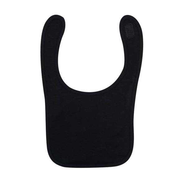 Plain and contrast bib