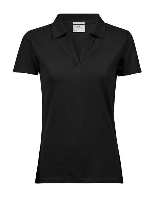 Women&#39;s Luxury Stretch V-Neck Polo