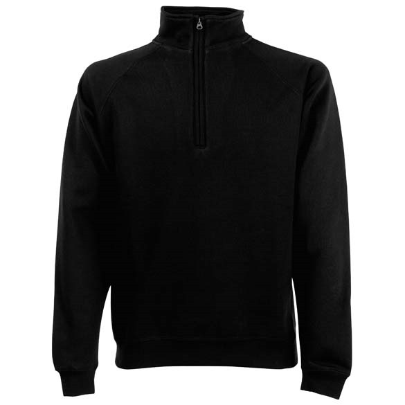 Classic 80/20 zip neck sweatshirt