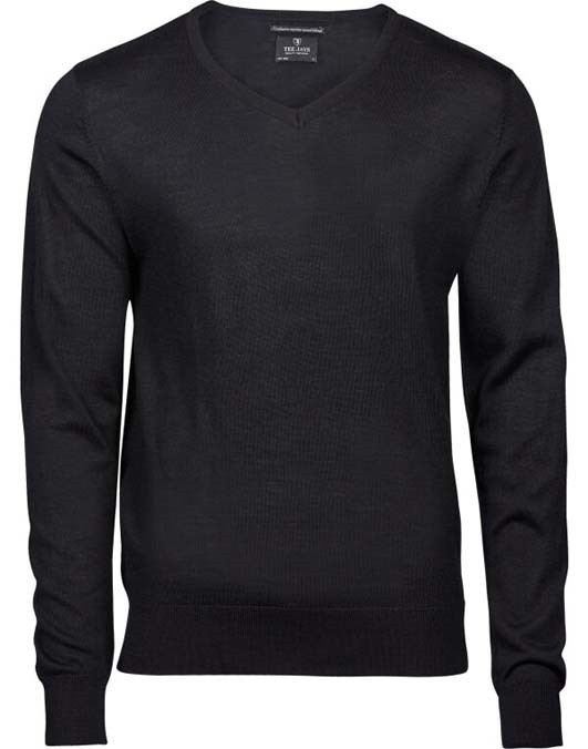 Men&#39;s V Neck Knitted Sweater