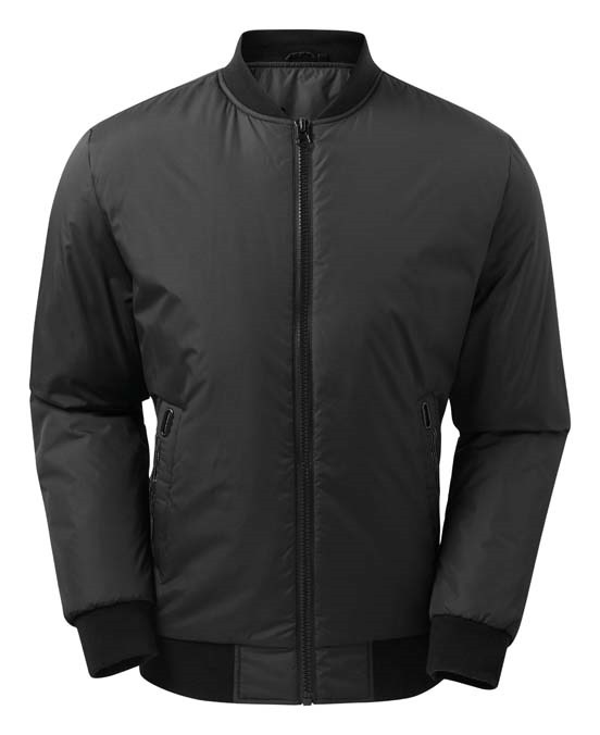 Delta plain bomber jacket